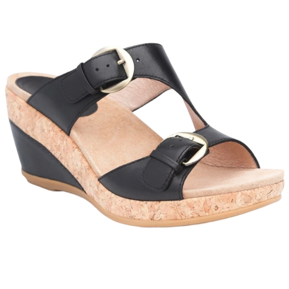 Dansko Shoes - Dansko Carla 40 Black Leather